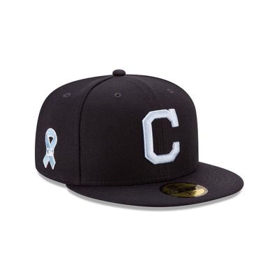 Cleveland Indians Gorra | New Era MLB Father's Day 59fifty Fitted Cap Mexico - Azules